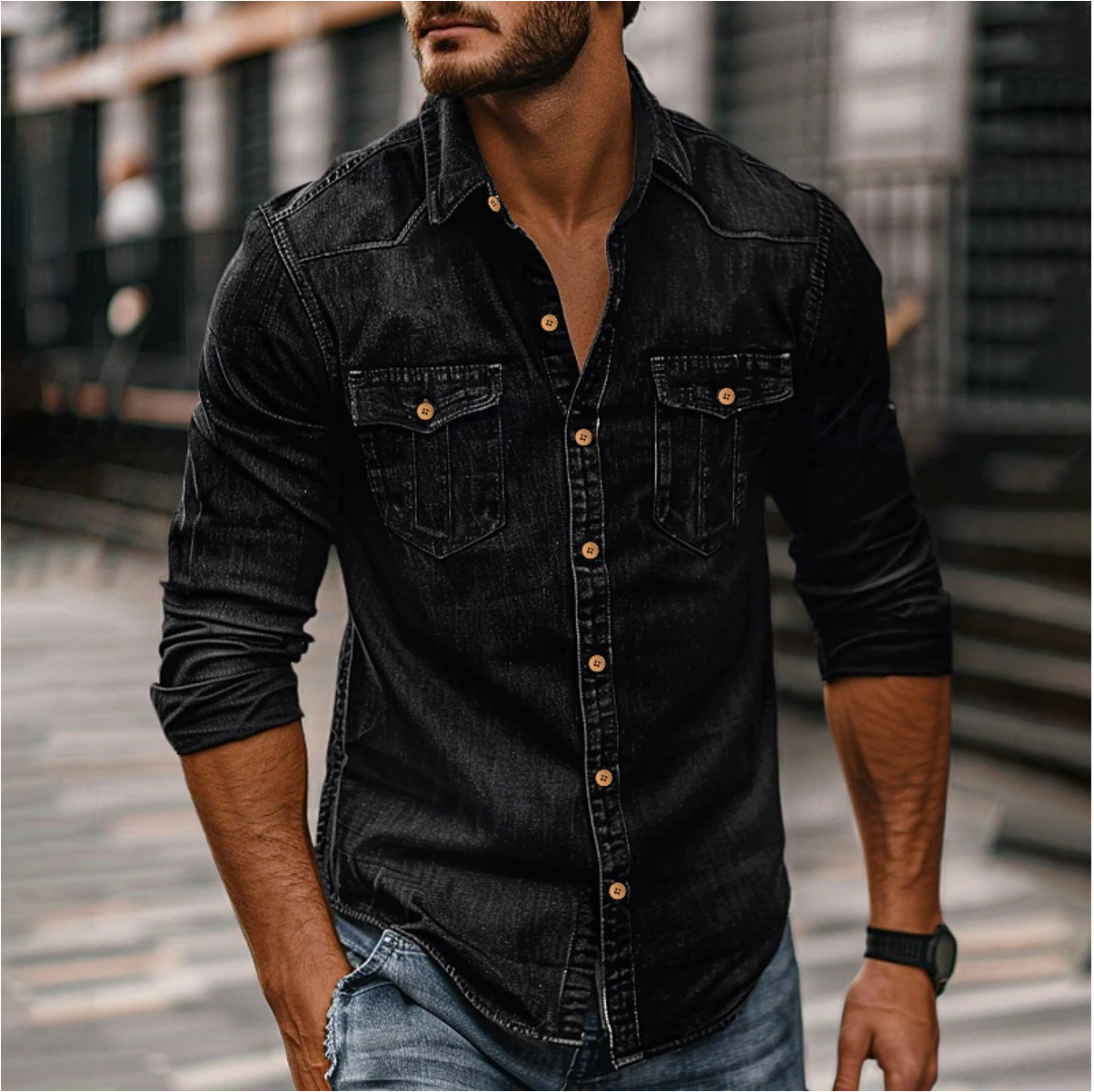 Camicia in Denim
