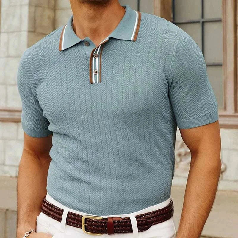 Polo Estivo Uomo in Maglia Confortevole