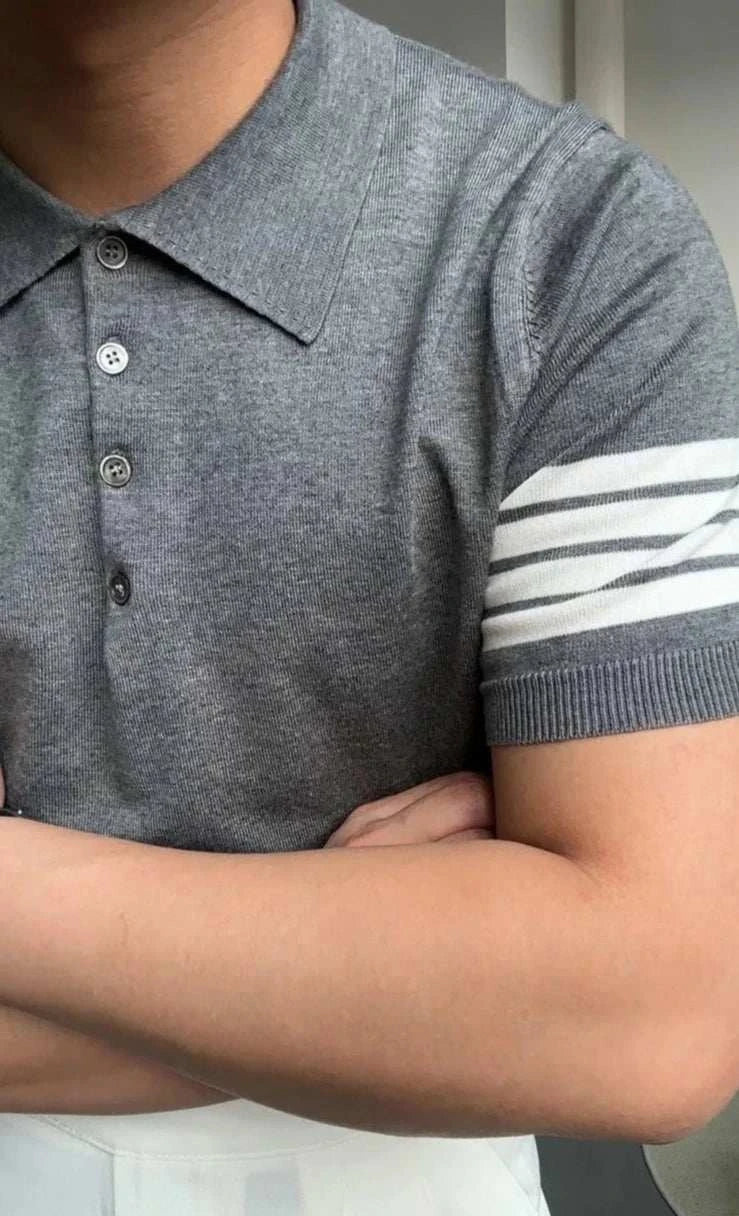 Polo Slim Fit Stile Casual Elegante