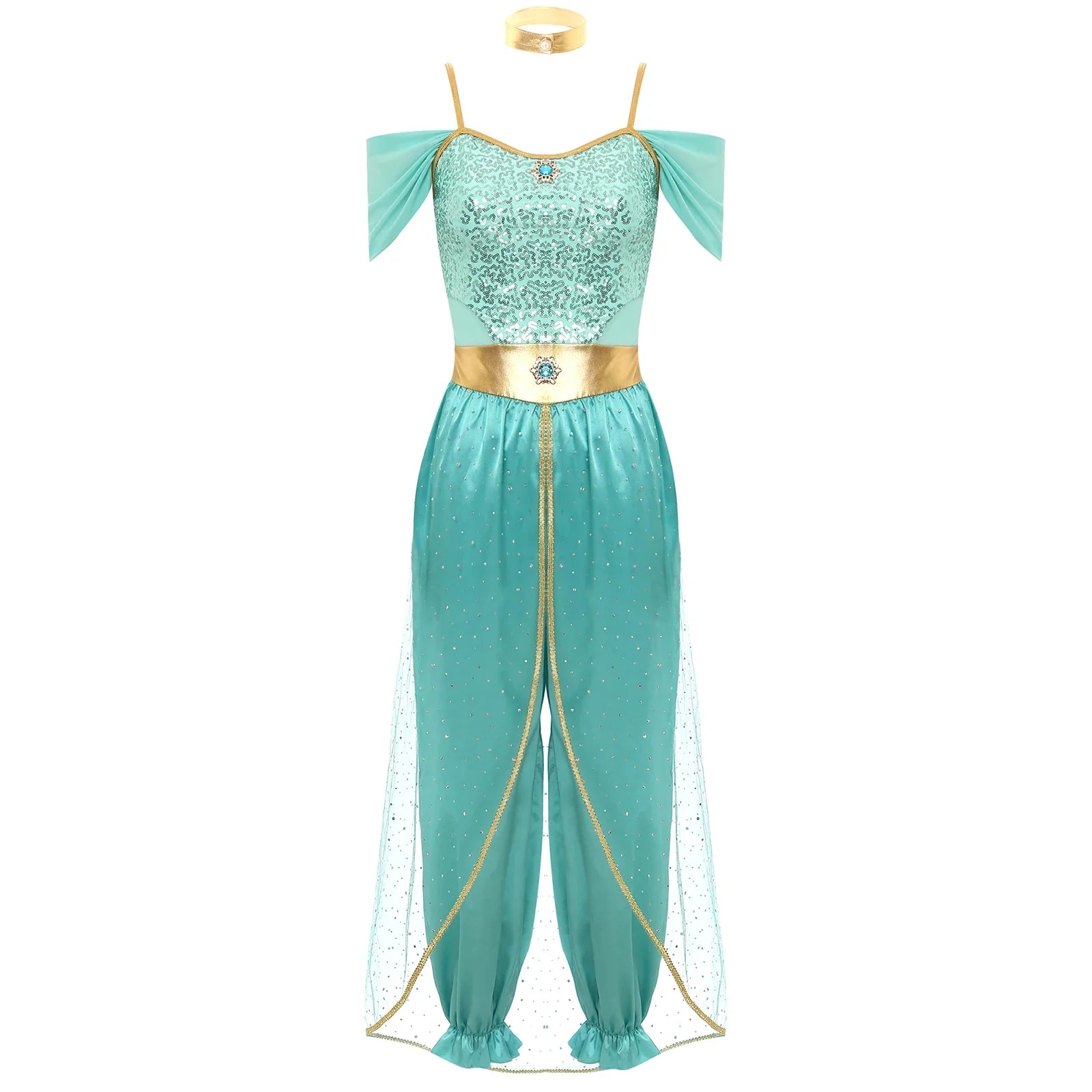 Costume da principessa delle Mille e una notte per Halloween