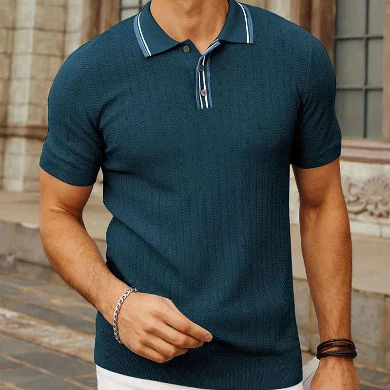 Polo Estivo Uomo in Maglia Confortevole