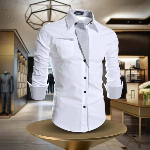Camicia elegante da uomo in cotone
