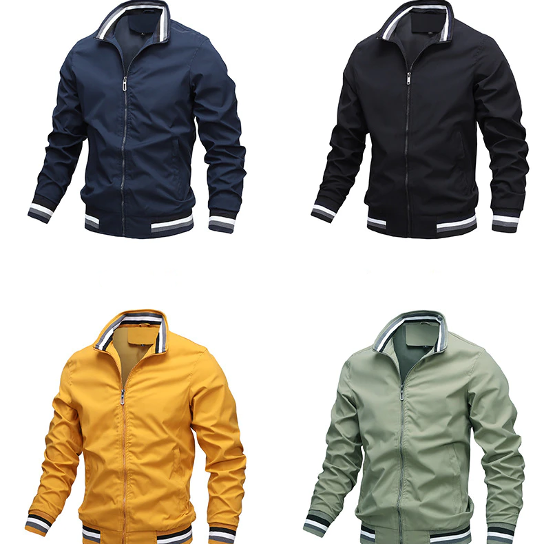 Alessandro | Giubbotto impermeabile elegante uomo casual