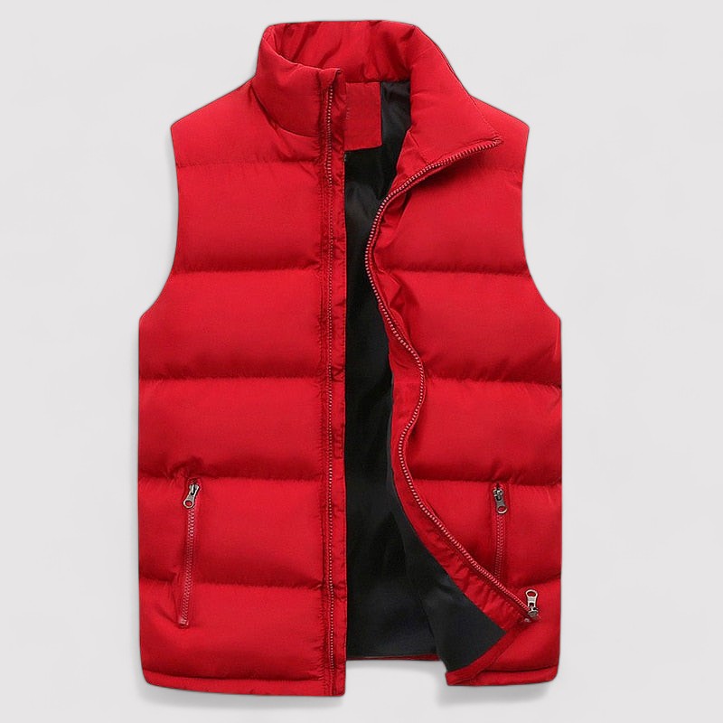 Davide | Gilet caldo con collo alto uomo