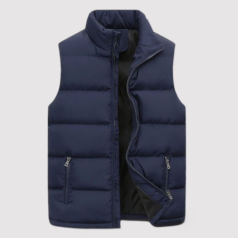 Davide | Gilet caldo con collo alto uomo