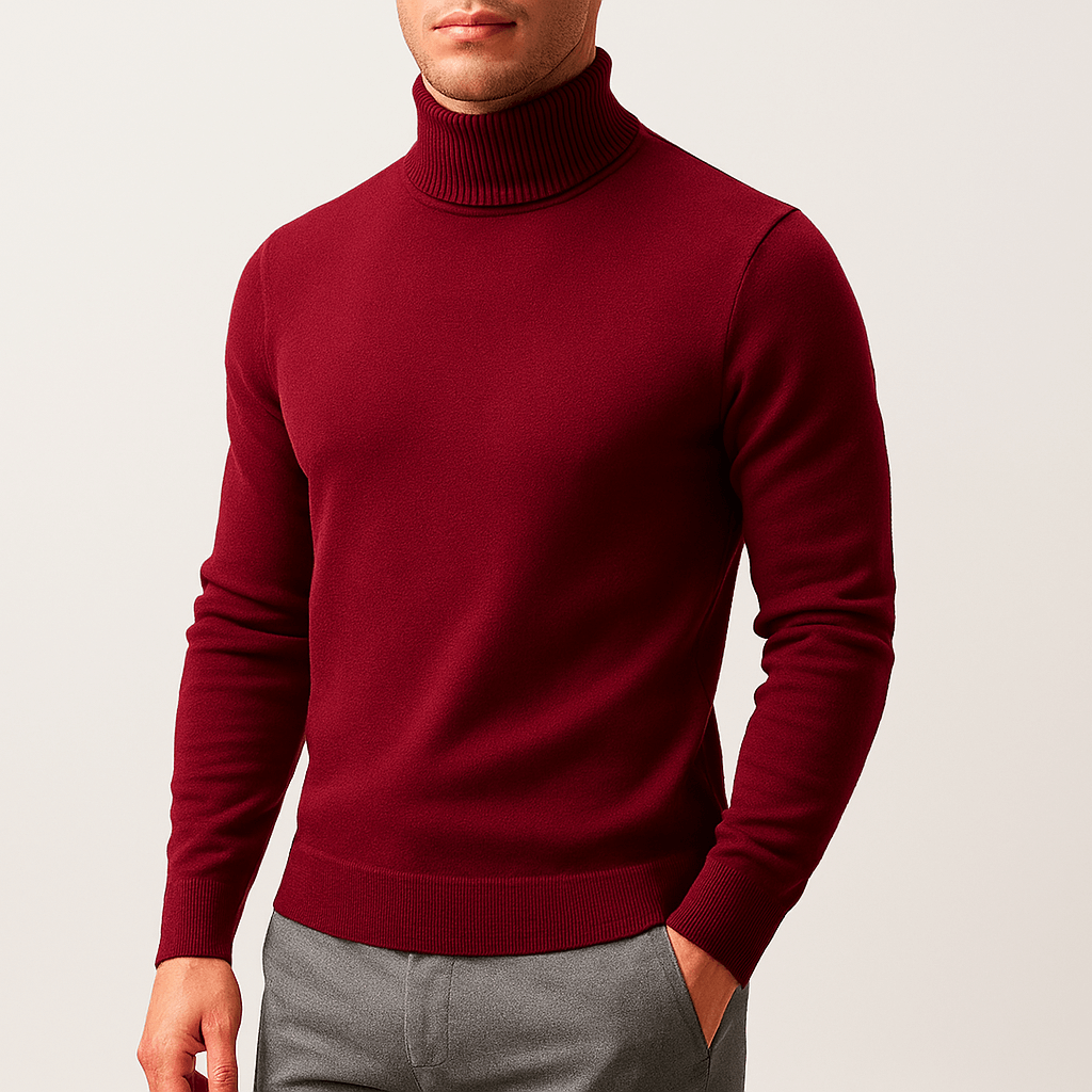 Niccolò | Felpa Dolcevita da Uomo Calda ed Elegante