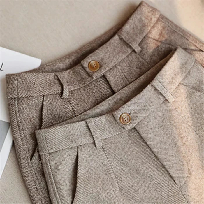 Pantaloni Eleganti in Cotone di Lusso