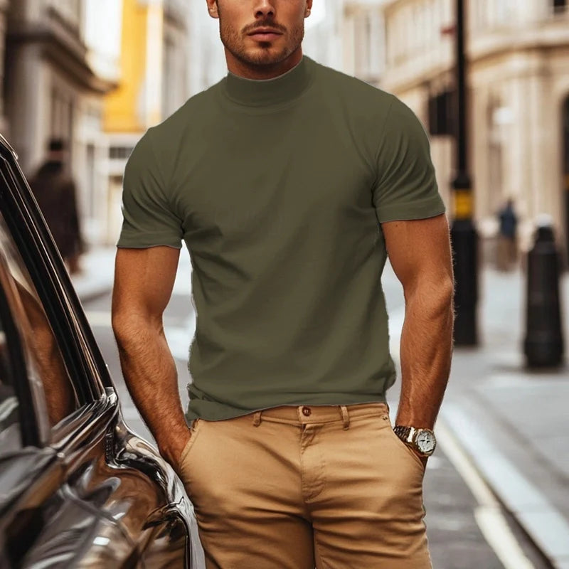 Elia | T-shirt elegante estiva da uomo