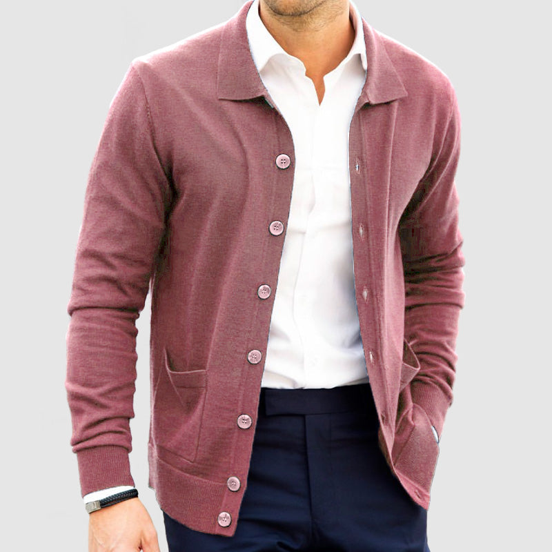 Cardigan Tricotato in Cachemire  da Esterno