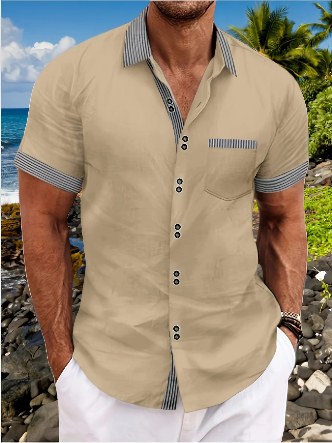 Andrea | Camicia di lino per l’estate
