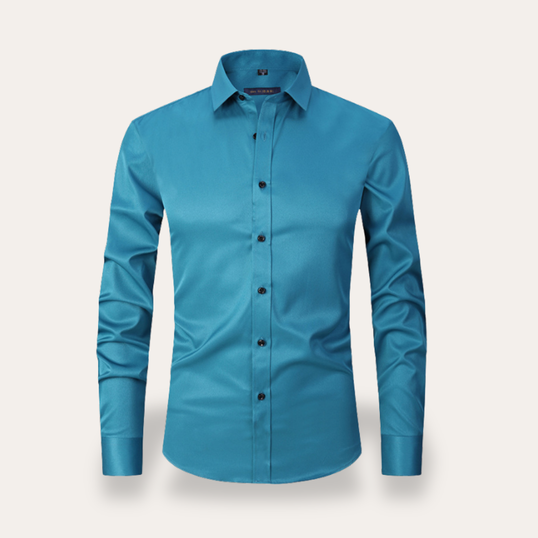 Camicia da Uomo in Raso Elegante