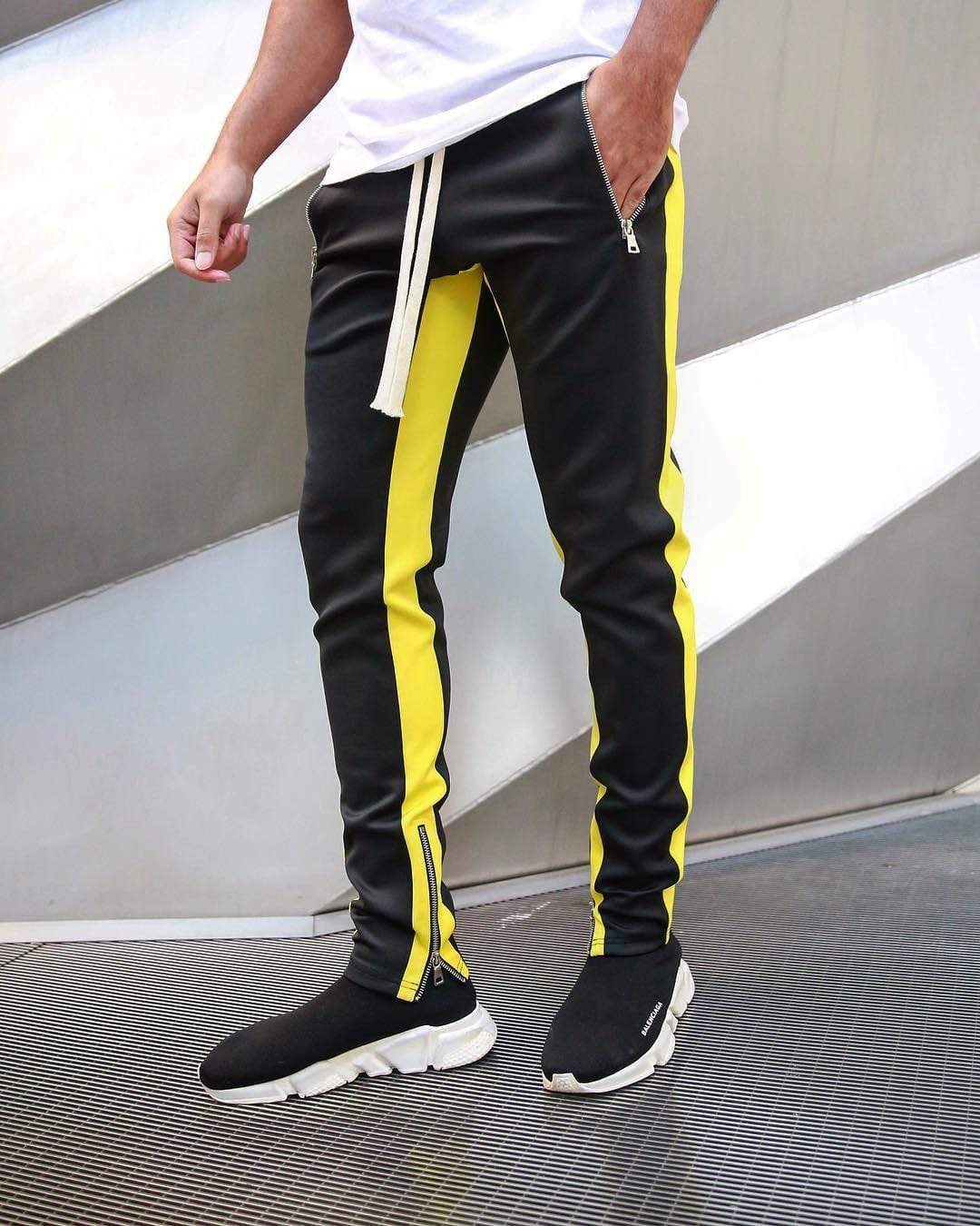 Marco | Pantaloni tuta sportivi con strisce laterali per uomo