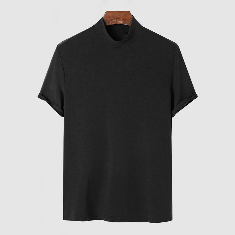 T-shirt in Cotone Elastico Luxuoso
