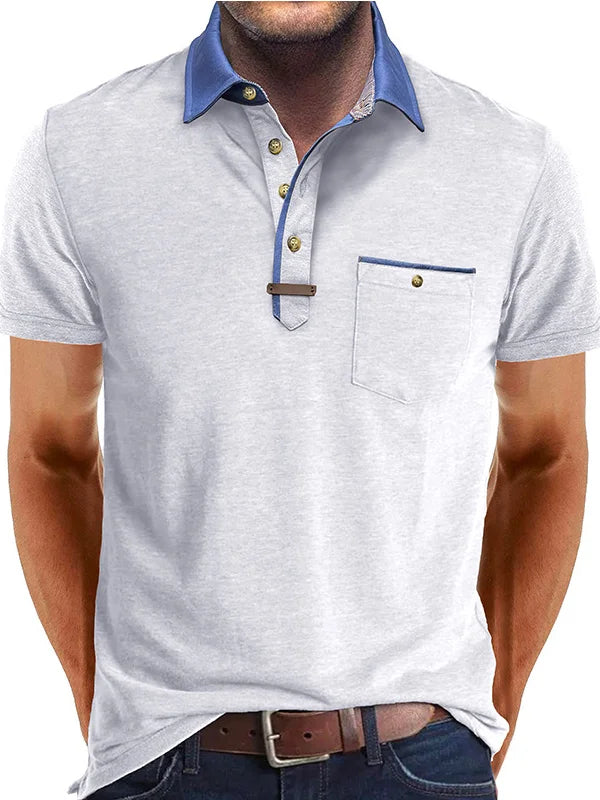 Polo Estiva Leggera da Uomo Elegante