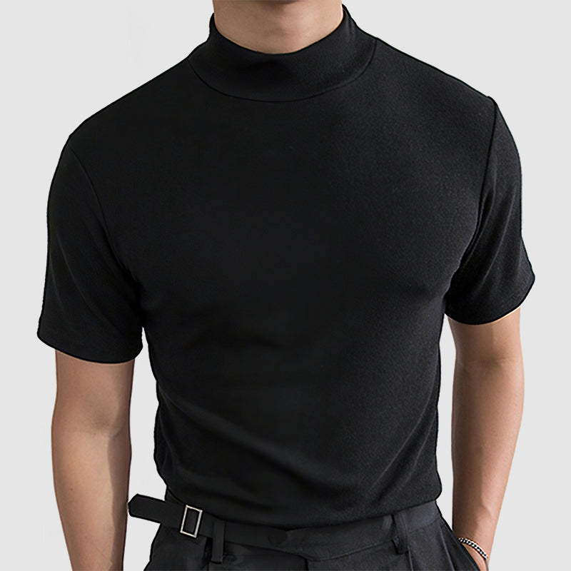 T-shirt in Cotone Elastico Luxuoso