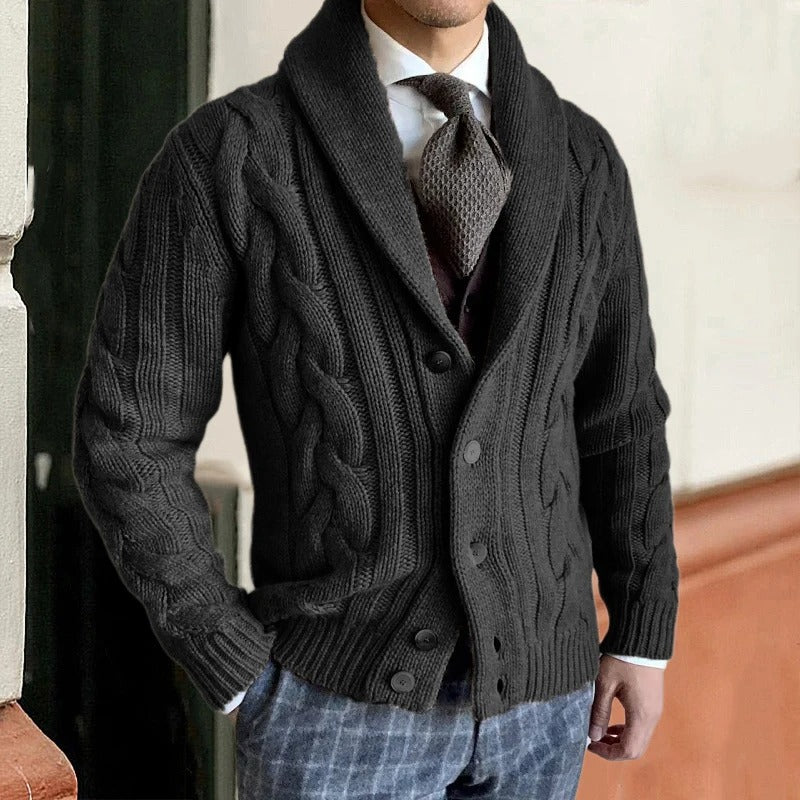 Luca | Cardigan uomo elegante con bottoni