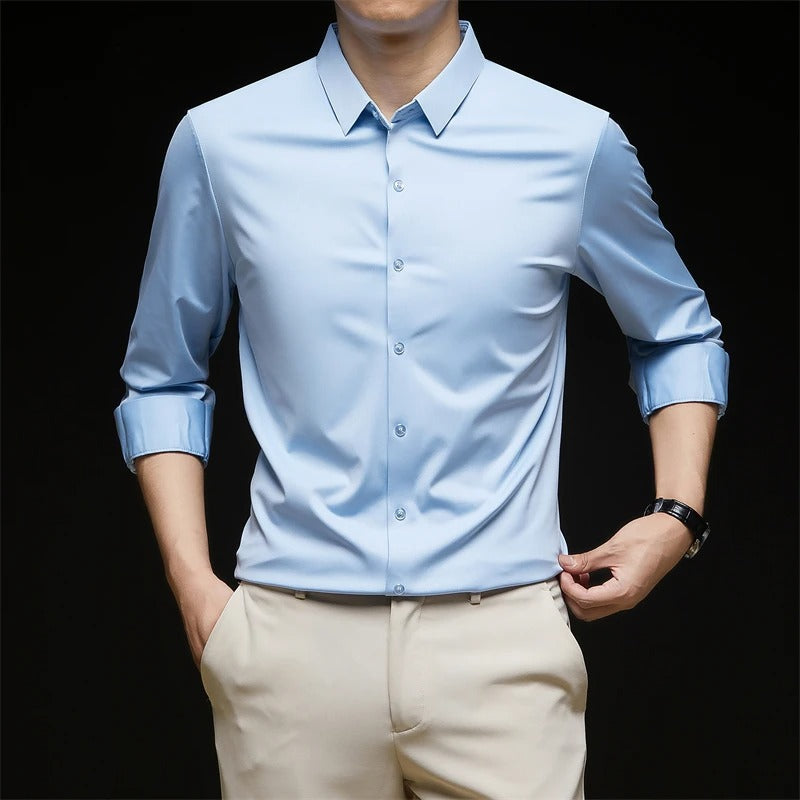 Camicia da Lavoro Uomo Senza Stiro