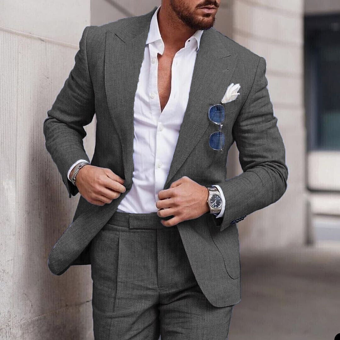 Alessandro – Completo Moda da Uomo (Giacca + Pantaloni)