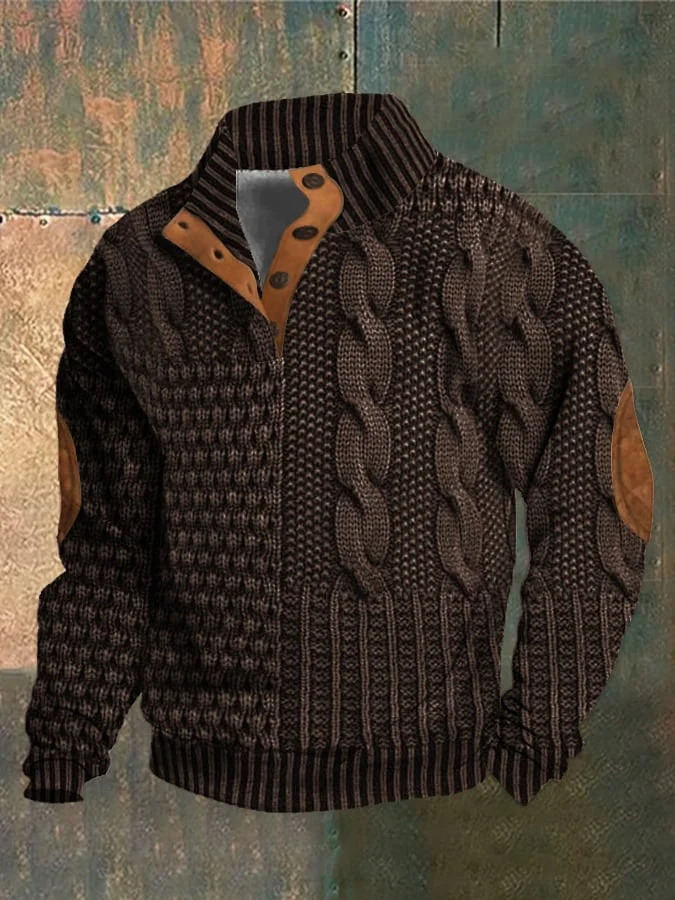 Andrea | Felpe retrò in cashmere per uomo