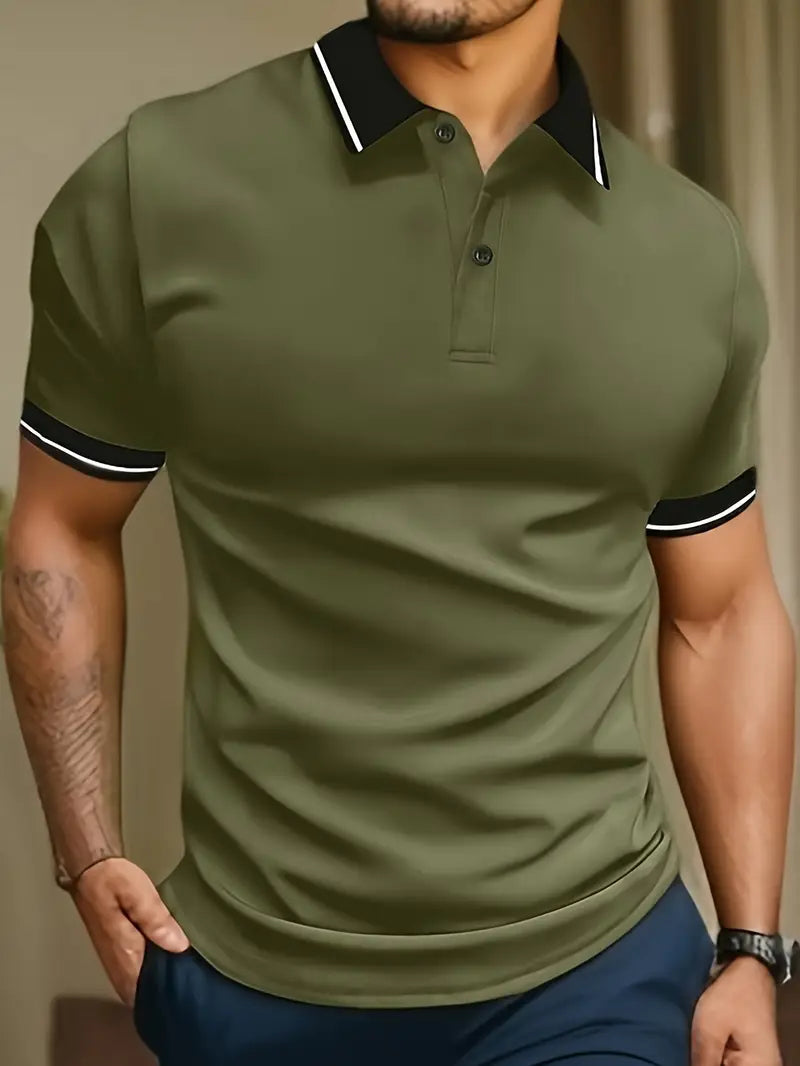 Polo Estiva Uomo Traspirante Leggera