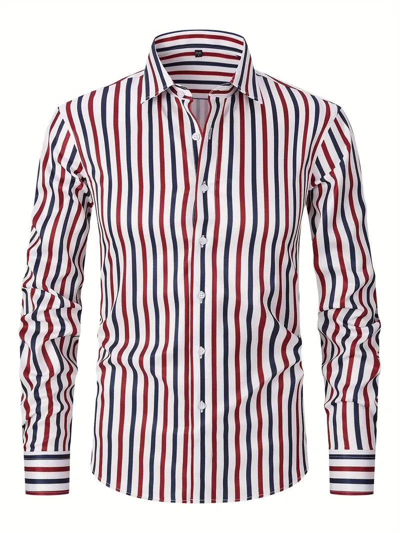 Niccolò - Camicia in Cotone Striata