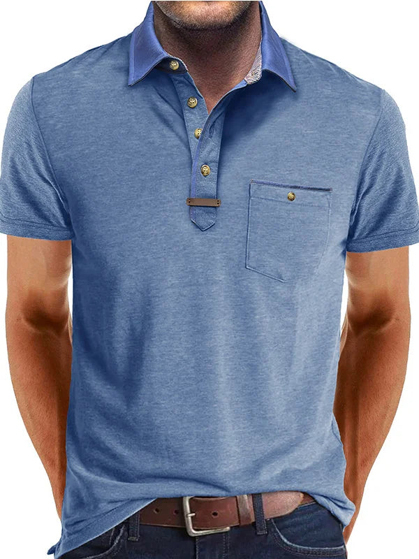 Polo Estiva Leggera da Uomo Elegante