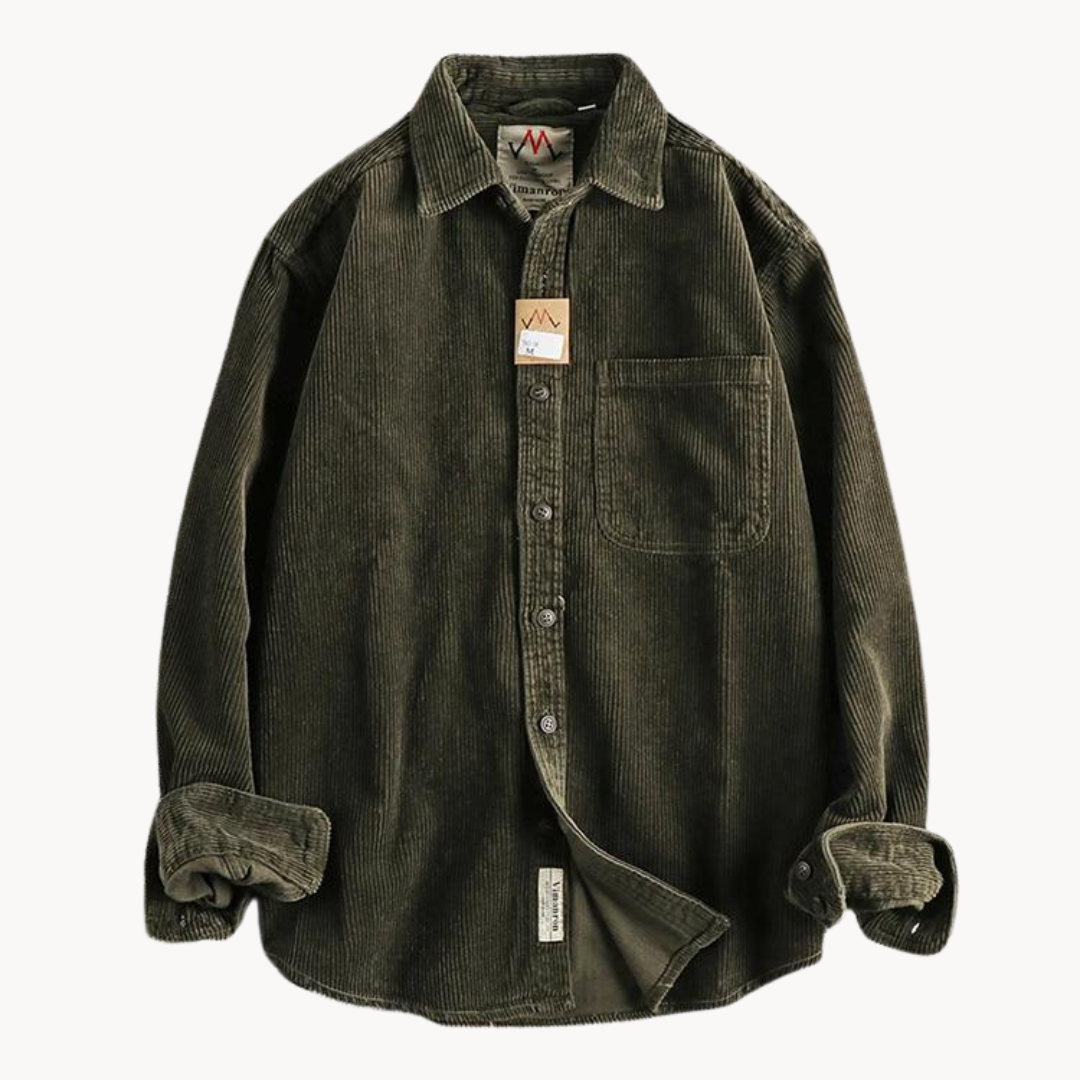 Classica Camicia da Lavoro in Corduroy