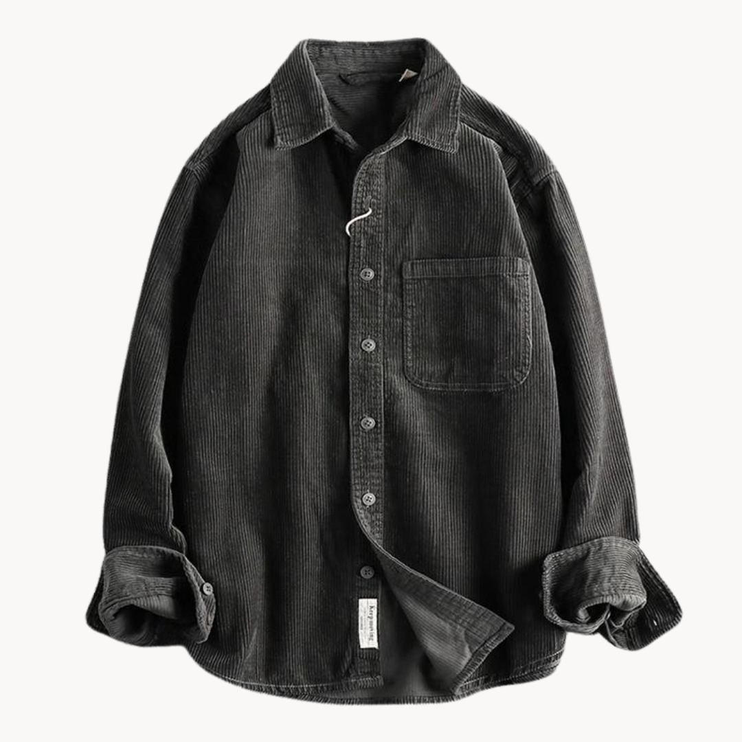 Classica Camicia da Lavoro in Corduroy