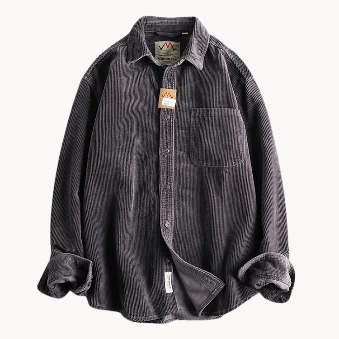 Classica Camicia da Lavoro in Corduroy