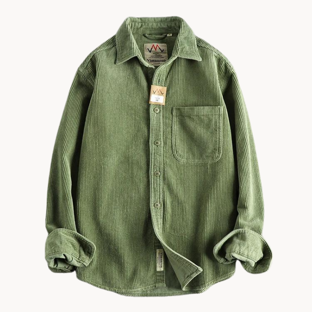 Classica Camicia da Lavoro in Corduroy