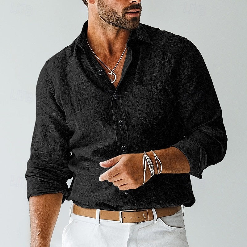 Camicia Estiva in Lino Leggero