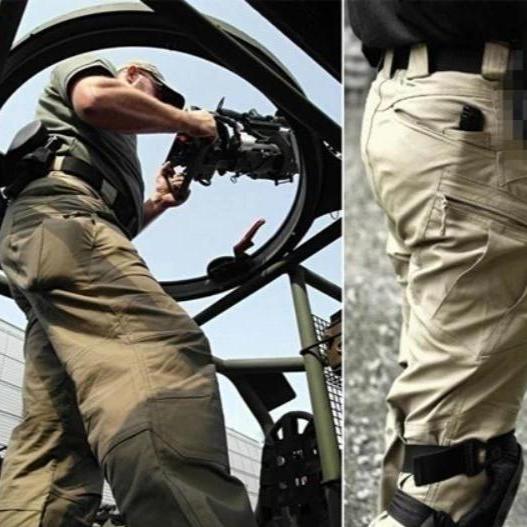 Pantaloni Utility in Nylon Stagionali