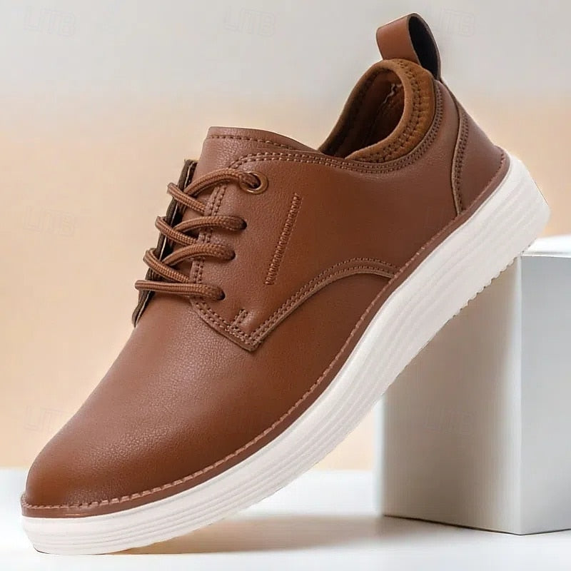 Alessandro - Sneakers Oxford in Pelle da Uomo