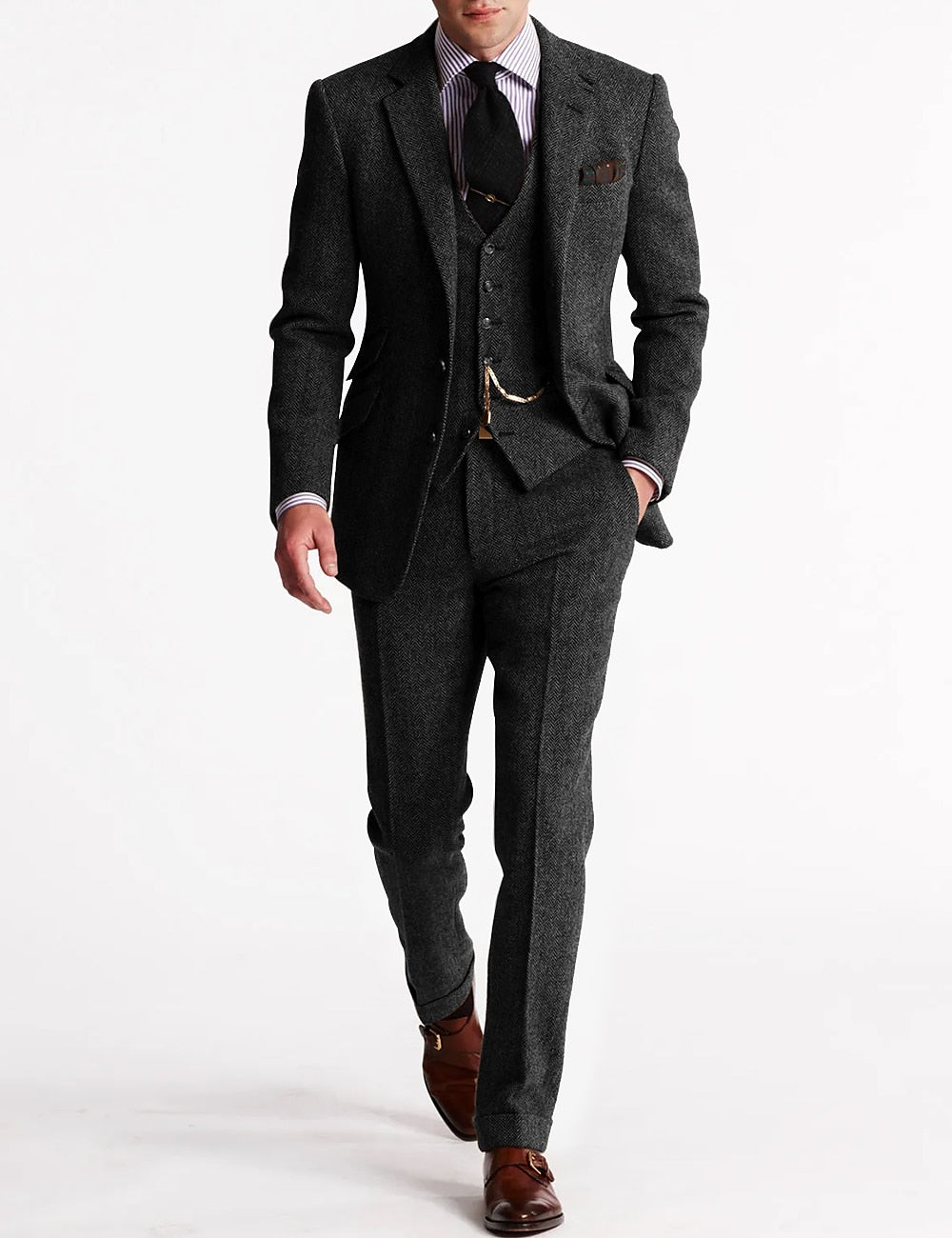 Completi in Tweed, Tre Pezzi e Classici