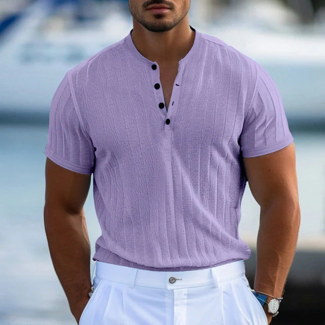 Matias | T-shirt elegante estiva da uomo