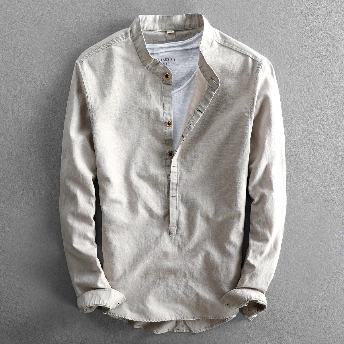 Camicia Elegante in Lino Naturale