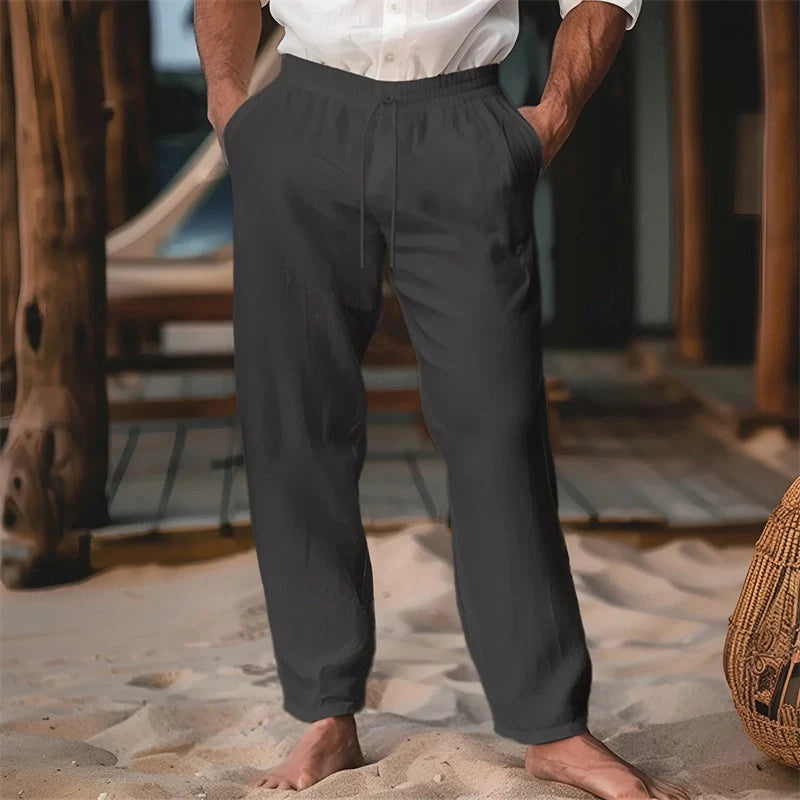 Silvio | Pantalone estivo in lino per uomo