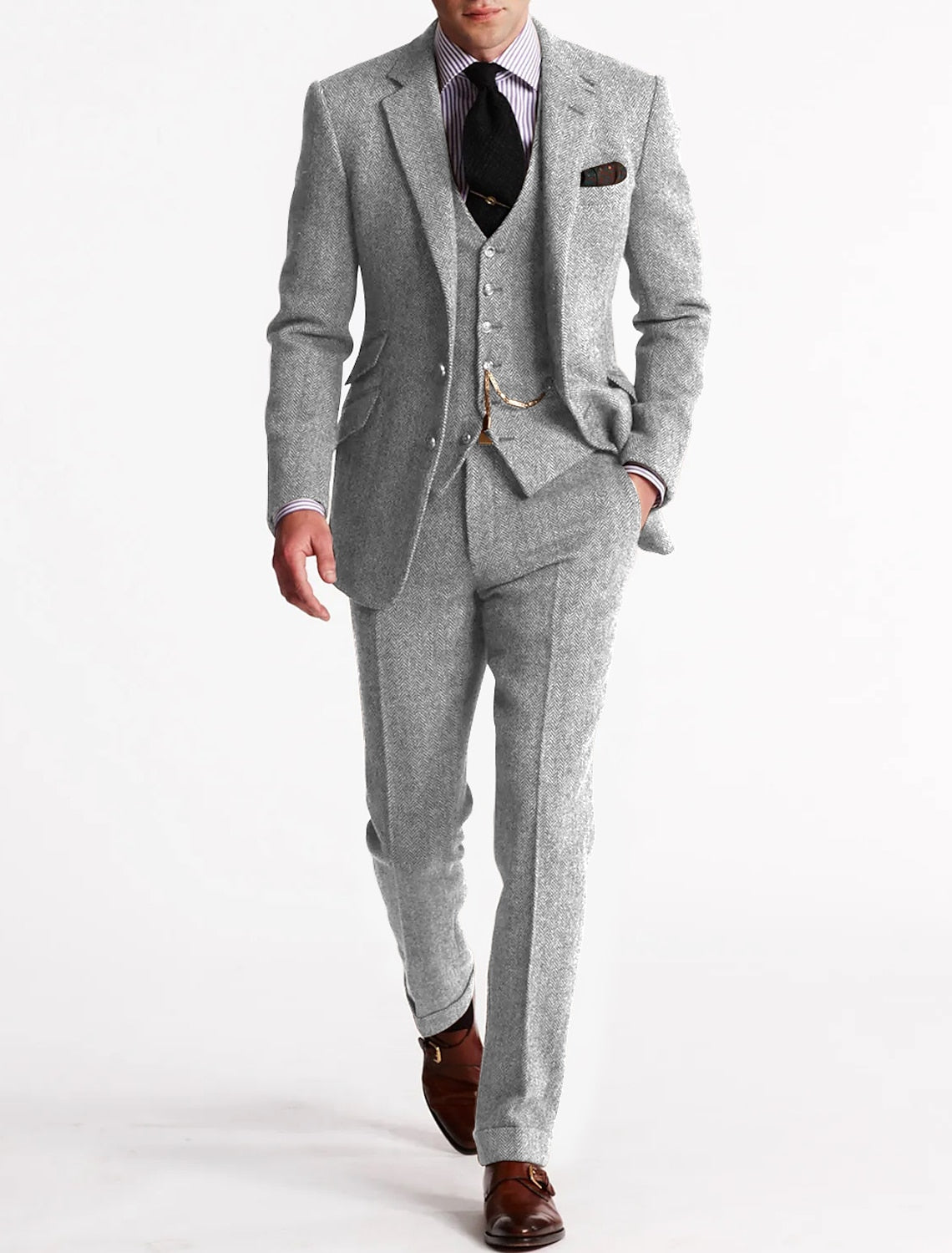 Completi in Tweed, Tre Pezzi e Classici