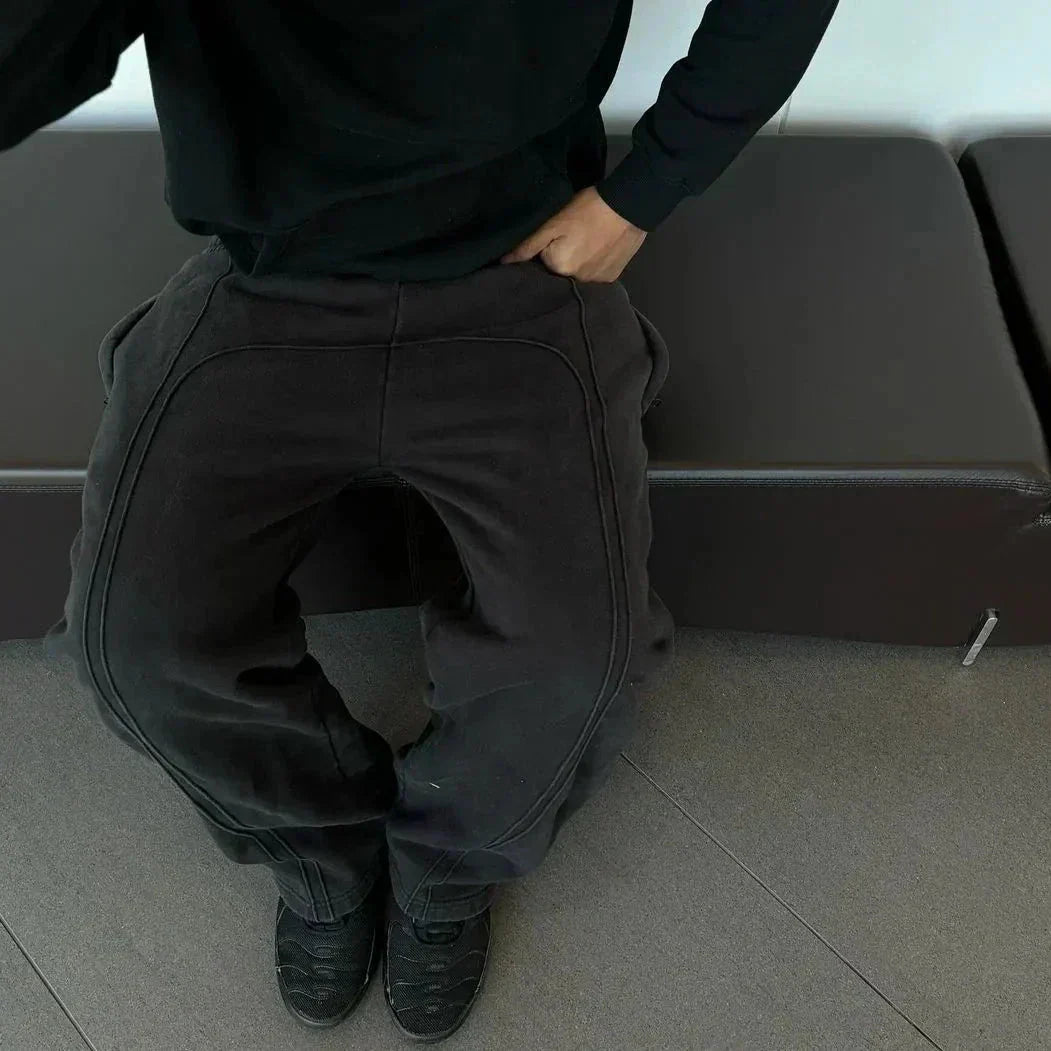 Niccolò | Pantaloni tuta utility invernali per uomo