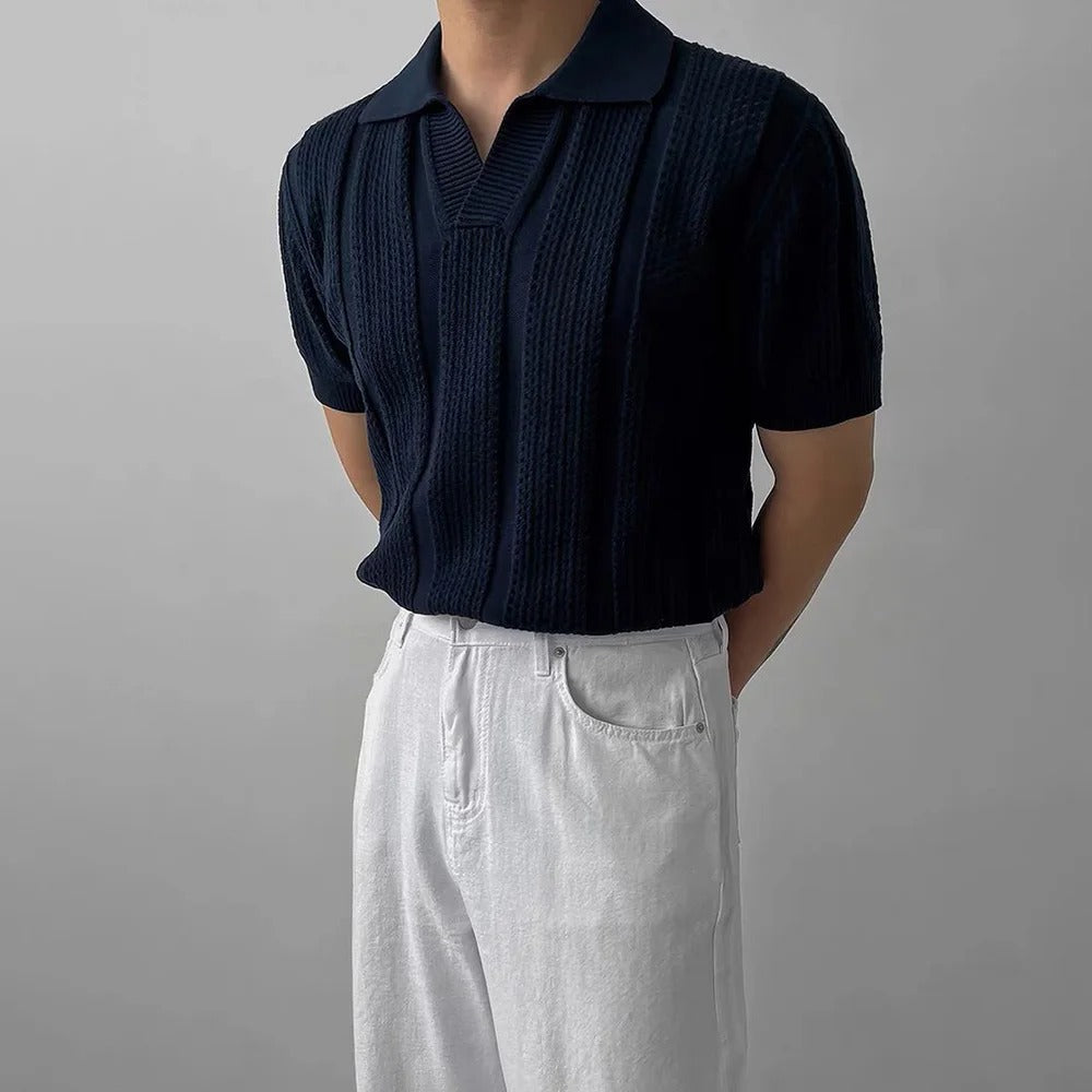 Polo Uomo Maglia Elegante e Confortevole