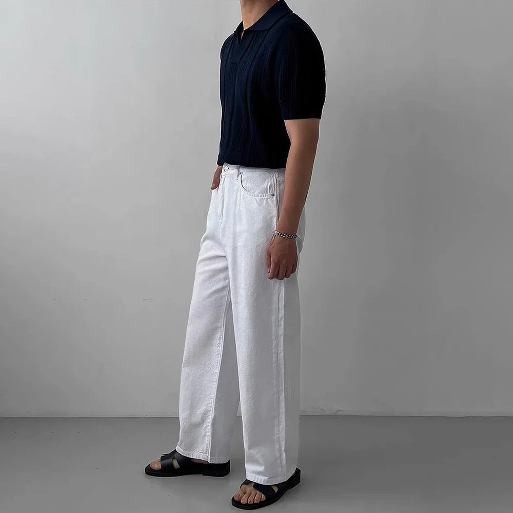 Polo Uomo Maglia Elegante e Confortevole