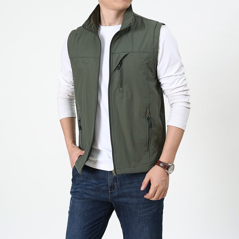 Simone | Gilet casual corto uomo