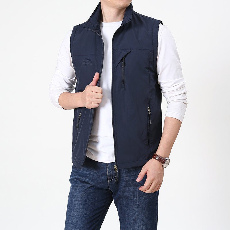 Simone | Gilet casual corto uomo