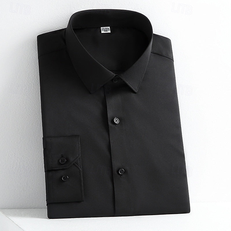 Alessandro | Camicia Classica a Maniche Lunghe in Cotone