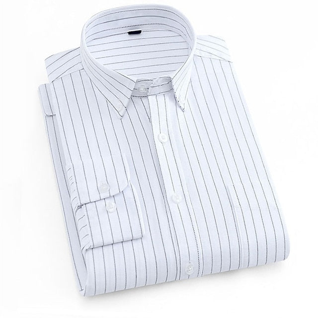 Stefano | Camicia Classica a Maniche Lunghe in Cotone