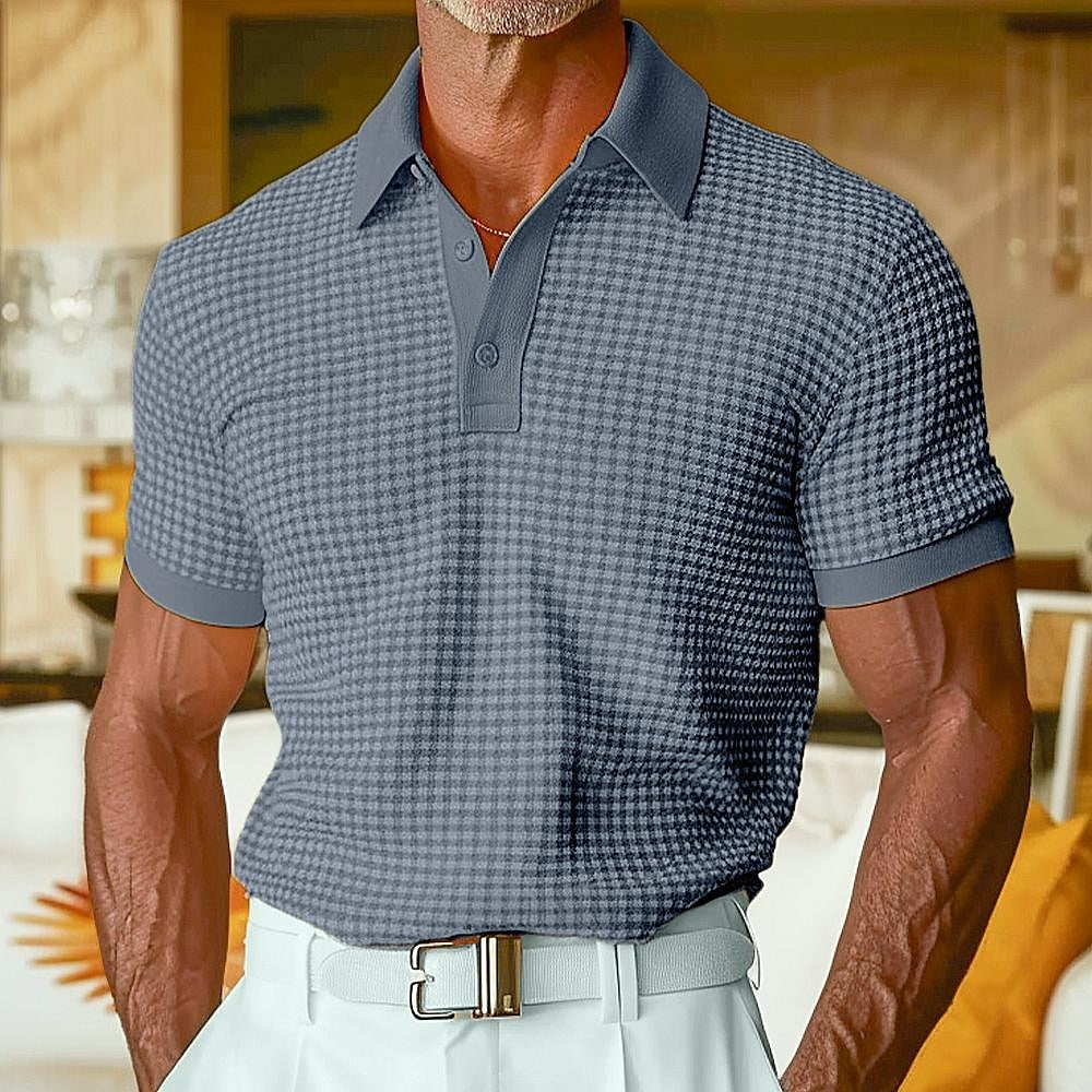Lorenzo - Polo Shirt Waffle