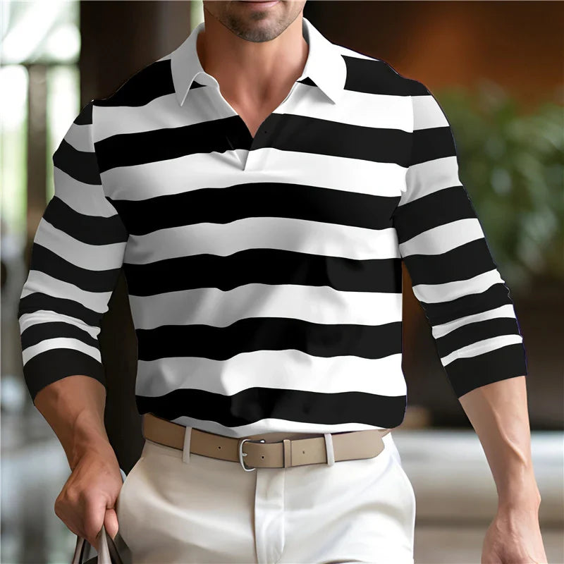 Polo Estiva Elegante per Uomo