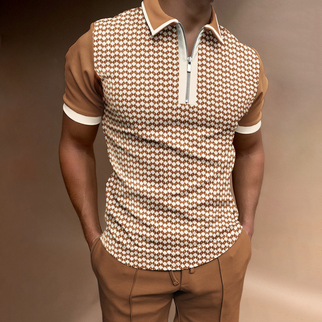 Camicia Elegante Leggera Stile Parigino Uomo