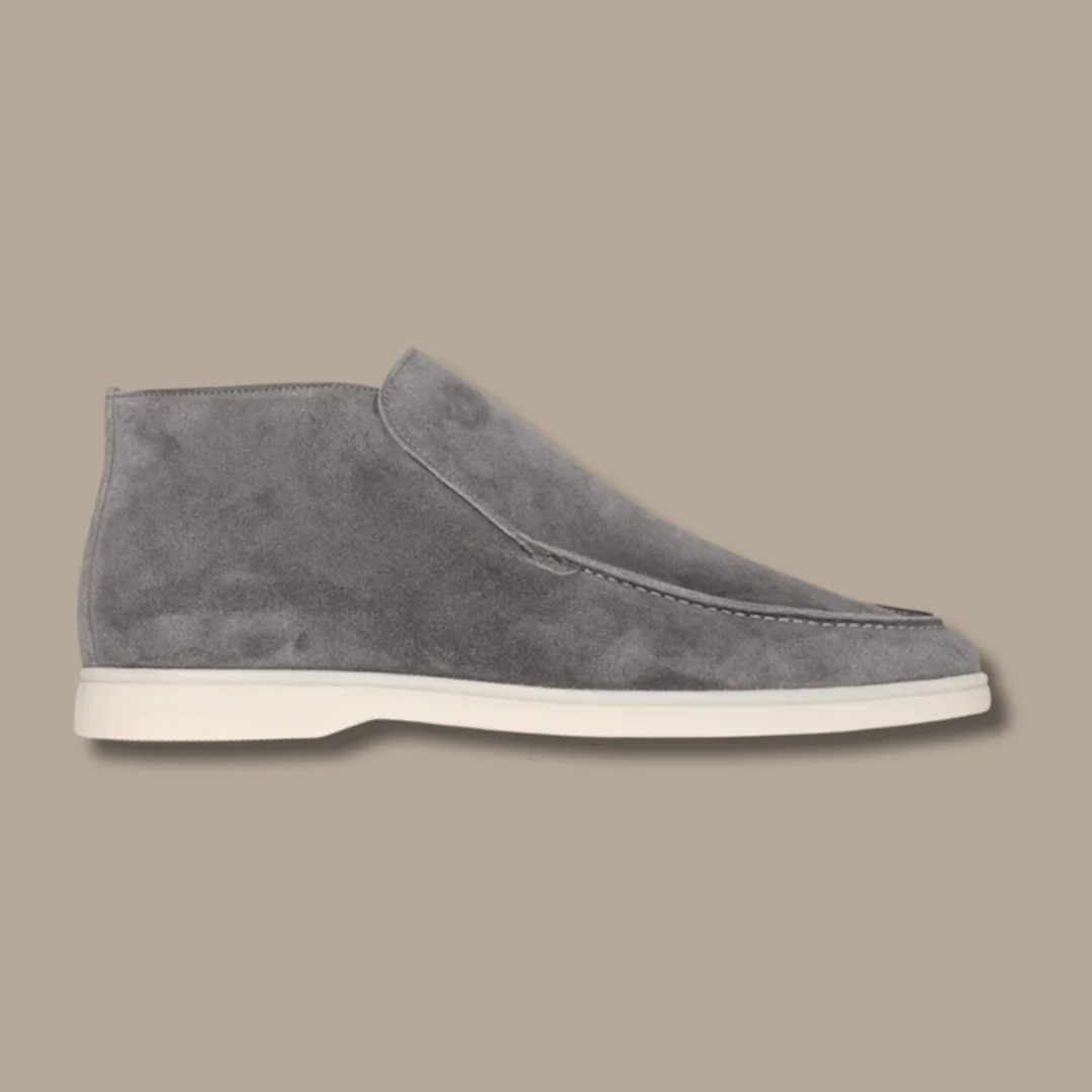 Mocassini in Suede Morbido Casual