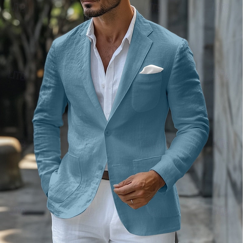Giovanni - Blazer in lino elegante per l'estate